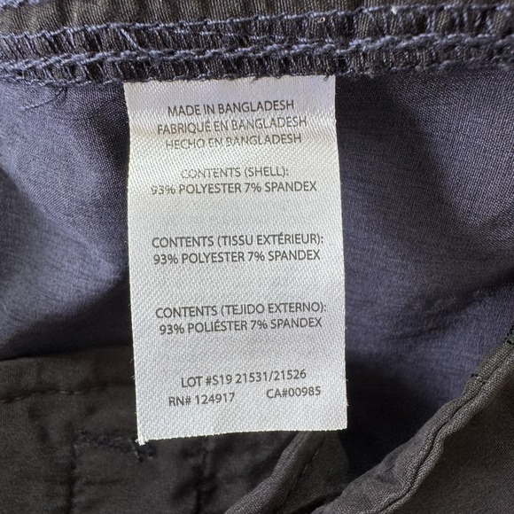 Trunks 40x9.5 Blue Anchors Poly‎ Stretch Men's Performance Chino Shorts - Picture 8 of 9